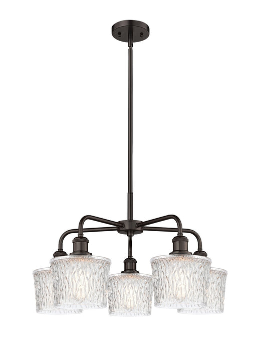 Innovations - 516-5CR-OB-G402 - Five Light Chandelier - Downtown Urban - Oil Rubbed Bronze