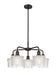 Innovations - 516-5CR-OB-G402 - Five Light Chandelier - Downtown Urban - Oil Rubbed Bronze