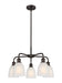 Innovations - 516-5CR-OB-G441 - Five Light Chandelier - Downtown Urban - Oil Rubbed Bronze