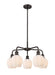 Innovations - 516-5CR-OB-G461-6 - Five Light Chandelier - Downtown Urban - Oil Rubbed Bronze