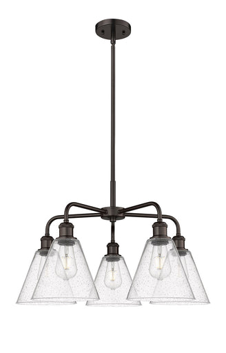 Ballston Five Light Chandelier Oil Rubbed Bronze