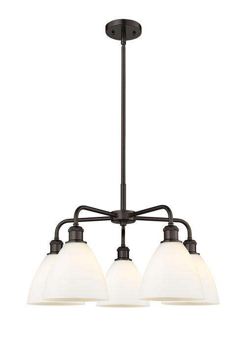 Innovations - 516-5CR-OB-GBD-751 - Five Light Chandelier - Downtown Urban - Oil Rubbed Bronze