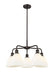 Innovations - 516-5CR-OB-GBD-751 - Five Light Chandelier - Downtown Urban - Oil Rubbed Bronze