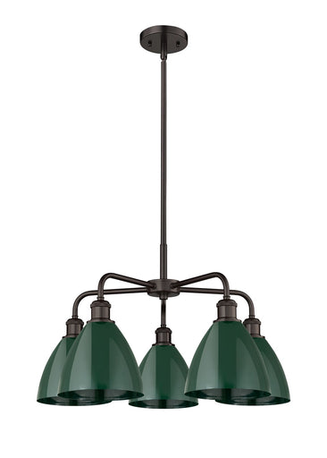 Ballston Five Light Chandelier Oil Rubbed Bronze