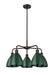 Innovations - 516-5CR-OB-MBD-75-GR - Five Light Chandelier - Downtown Urban - Oil Rubbed Bronze