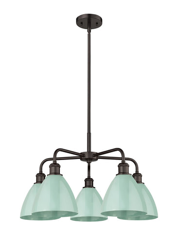 Ballston Five Light Chandelier Oil Rubbed Bronze