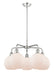 Innovations - 516-5CR-PC-G121-8 - Five Light Chandelier - Downtown Urban - Polished Chrome