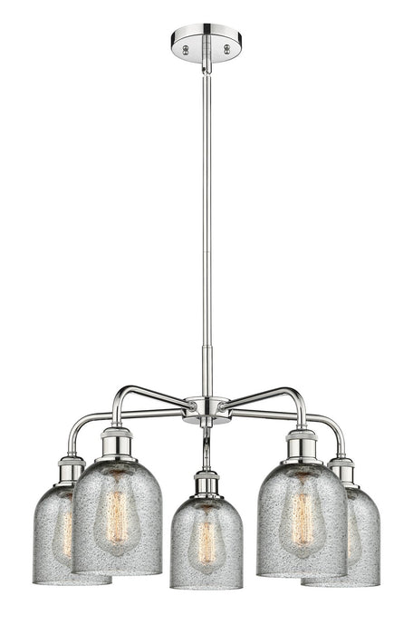 Innovations - 516-5CR-PC-G257 - Five Light Chandelier - Downtown Urban - Polished Chrome