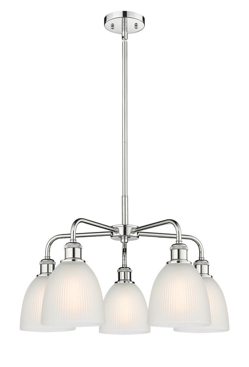 Innovations - 516-5CR-PC-G381 - Five Light Chandelier - Downtown Urban - Polished Chrome