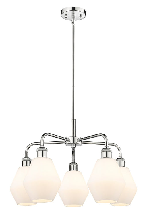 Innovations - 516-5CR-PC-G651-6 - Five Light Chandelier - Downtown Urban - Polished Chrome