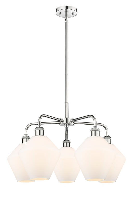 Innovations - 516-5CR-PC-G651-8 - Five Light Chandelier - Downtown Urban - Polished Chrome