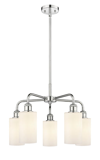 Ballston Five Light Chandelier Polished Chrome