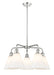 Innovations - 516-5CR-PC-GBC-81 - Five Light Chandelier - Downtown Urban - Polished Chrome