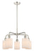 Innovations - 516-5CR-PN-G341 - Five Light Chandelier - Downtown Urban - Polished Nickel