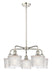 Innovations - 516-5CR-PN-G402 - Five Light Chandelier - Downtown Urban - Polished Nickel