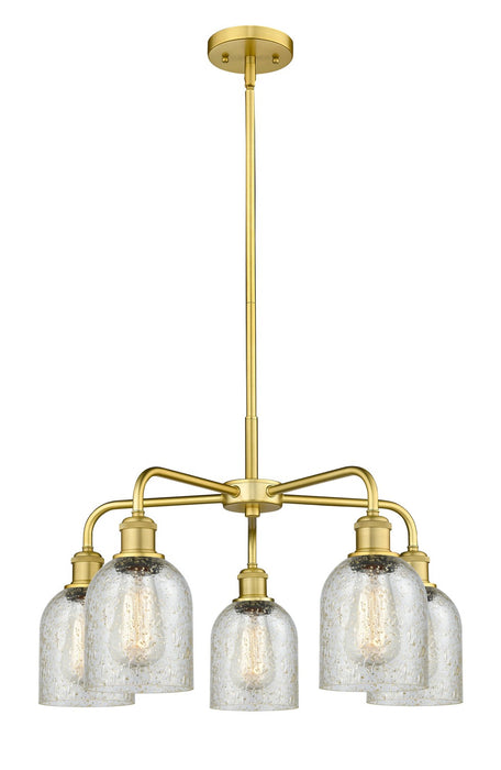 Innovations - 516-5CR-SG-G259 - Five Light Chandelier - Downtown Urban - Satin Gold