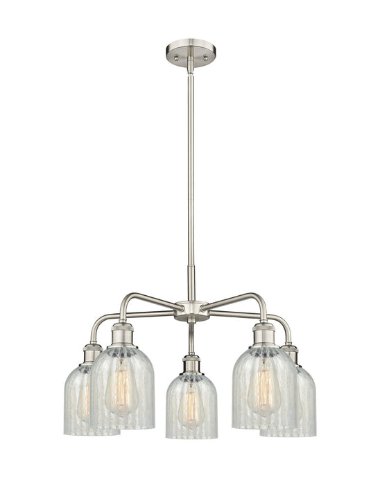 Innovations - 516-5CR-SN-G2511 - Five Light Chandelier - Downtown Urban - Satin Nickel