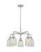 Innovations - 516-5CR-SN-G2511 - Five Light Chandelier - Downtown Urban - Satin Nickel