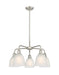 Innovations - 516-5CR-SN-G381 - Five Light Chandelier - Downtown Urban - Satin Nickel