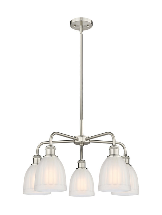 Innovations - 516-5CR-SN-G441 - Five Light Chandelier - Downtown Urban - Satin Nickel