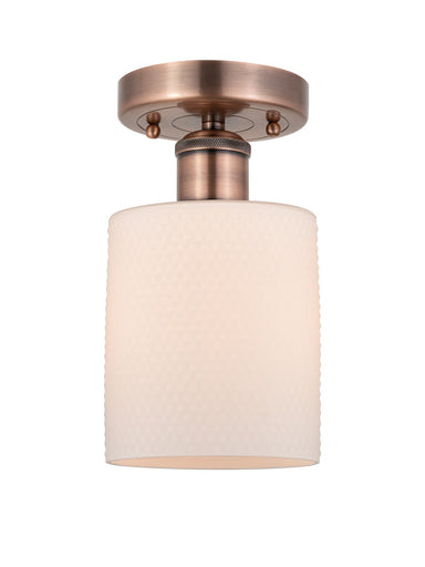 Edison One Light Semi-Flush Mount