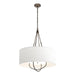 Hubbardton Forge - 104230-SKT-05-07-SF2811 - Four Light Pendant - Loop - Bronze