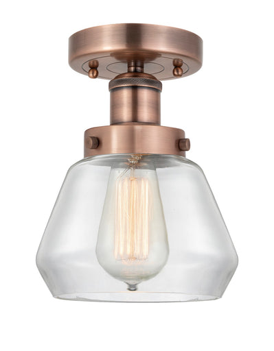 Edison One Light Semi-Flush Mount