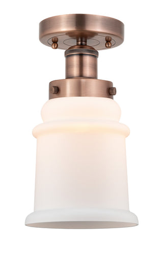 Edison One Light Semi-Flush Mount