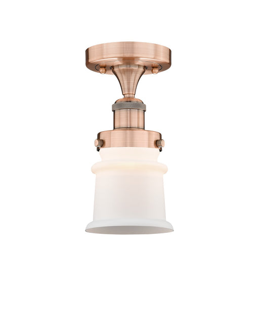 Innovations - 616-1F-AC-G181S - One Light Semi-Flush Mount - Edison - Antique Copper