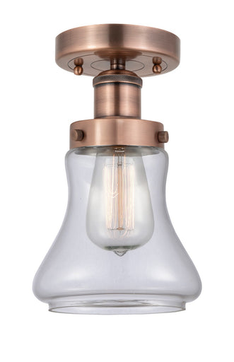 Edison One Light Semi-Flush Mount