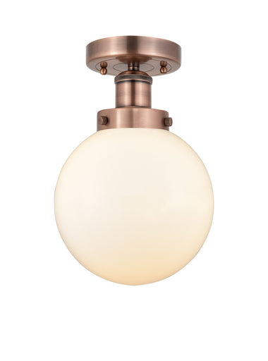 Edison One Light Semi-Flush Mount