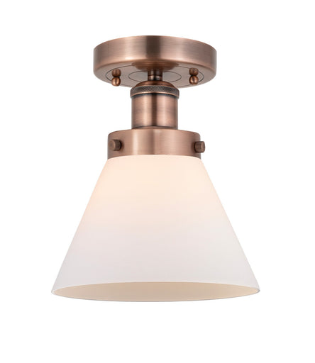 Edison One Light Semi-Flush Mount