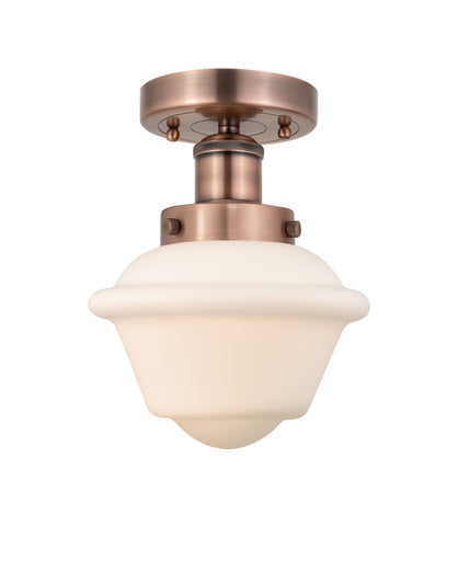 Edison One Light Semi-Flush Mount