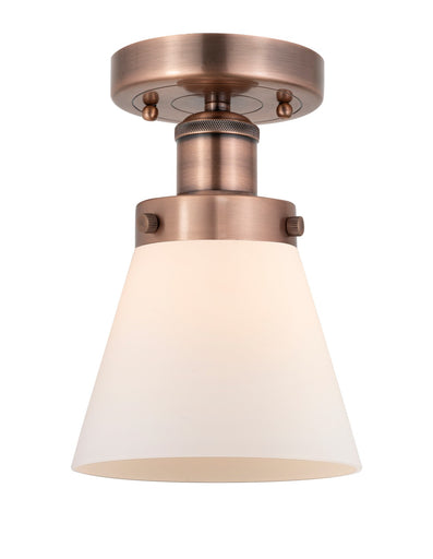 Edison One Light Semi-Flush Mount