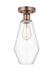 Innovations - 616-1F-AC-G652-7 - One Light Semi-Flush Mount - Edison - Antique Copper