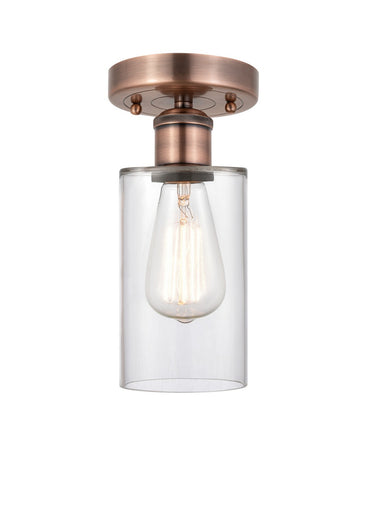 Edison One Light Semi-Flush Mount