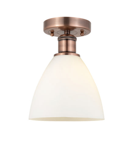 Edison One Light Semi-Flush Mount