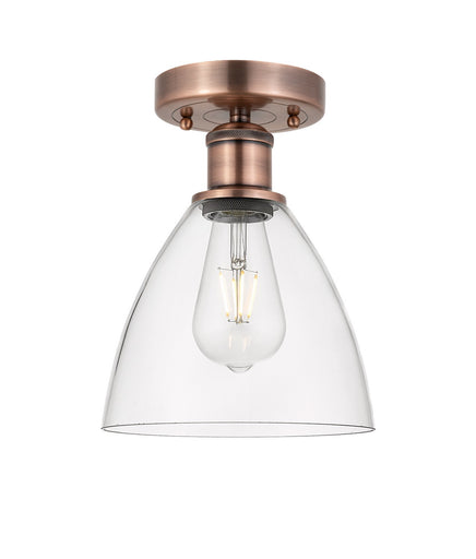 Edison One Light Semi-Flush Mount