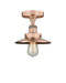 Innovations - 616-1F-AC-M3-AC - One Light Semi-Flush Mount - Downtown Urban - Antique Copper