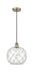 Innovations - 616-1P-AB-G122-10RW - One Light Pendant - Downtown Urban - Antique Brass