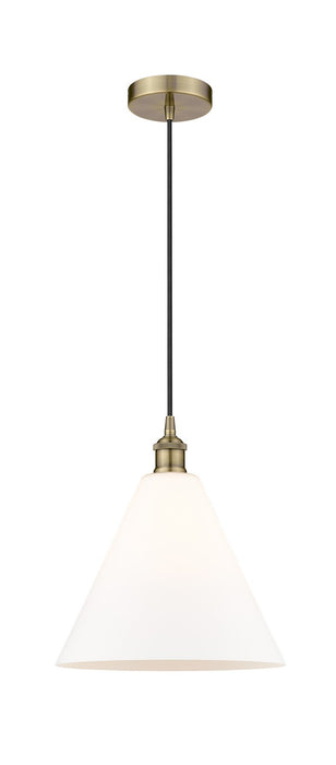 Innovations - 616-1P-AB-GBC-121 - One Light Pendant - Downtown Urban - Antique Brass