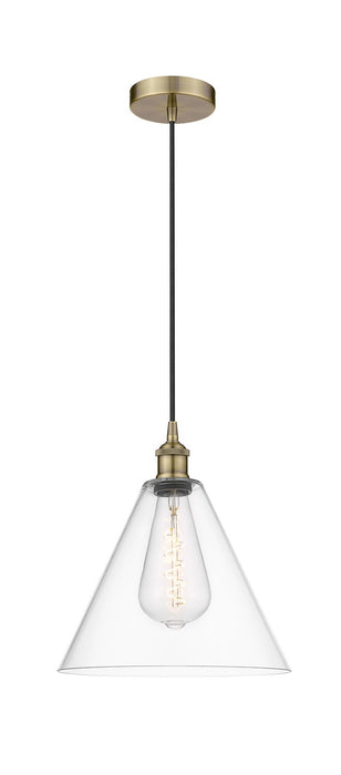 Innovations - 616-1P-AB-GBC-122 - One Light Pendant - Downtown Urban - Antique Brass