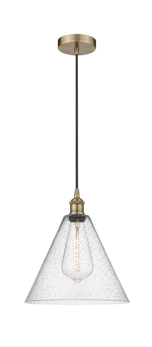 Innovations - 616-1P-AB-GBC-124 - One Light Pendant - Downtown Urban - Antique Brass