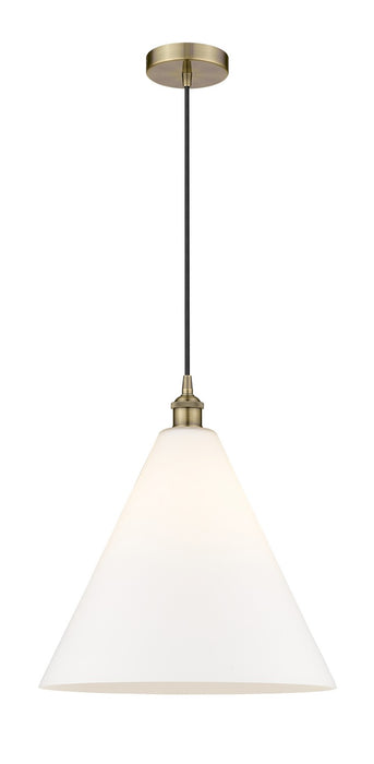 Innovations - 616-1P-AB-GBC-161 - One Light Pendant - Downtown Urban - Antique Brass