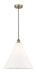 Innovations - 616-1P-AB-GBC-161 - One Light Pendant - Downtown Urban - Antique Brass