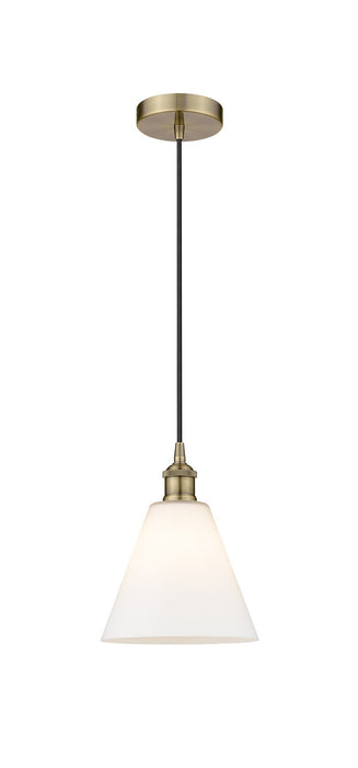 Innovations - 616-1P-AB-GBC-81 - One Light Pendant - Downtown Urban - Antique Brass