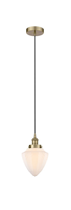 Innovations - 616-1PH-AB-G661-7 - One Light Pendant - Downtown Urban - Antique Brass