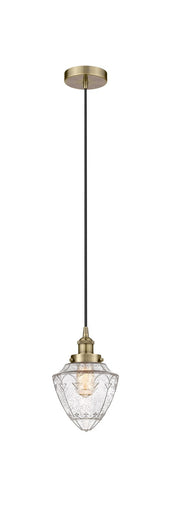 Edison One Light Pendant Antique Brass