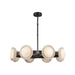 Alora - CH320837UBAR - LED Chandelier - Alonso - Urban Bronze/Alabaster