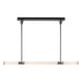 Alora - LP348148UBFR - LED Linear Pendant - Edwin - Urban Bronze/Frosted Ribbed Glass